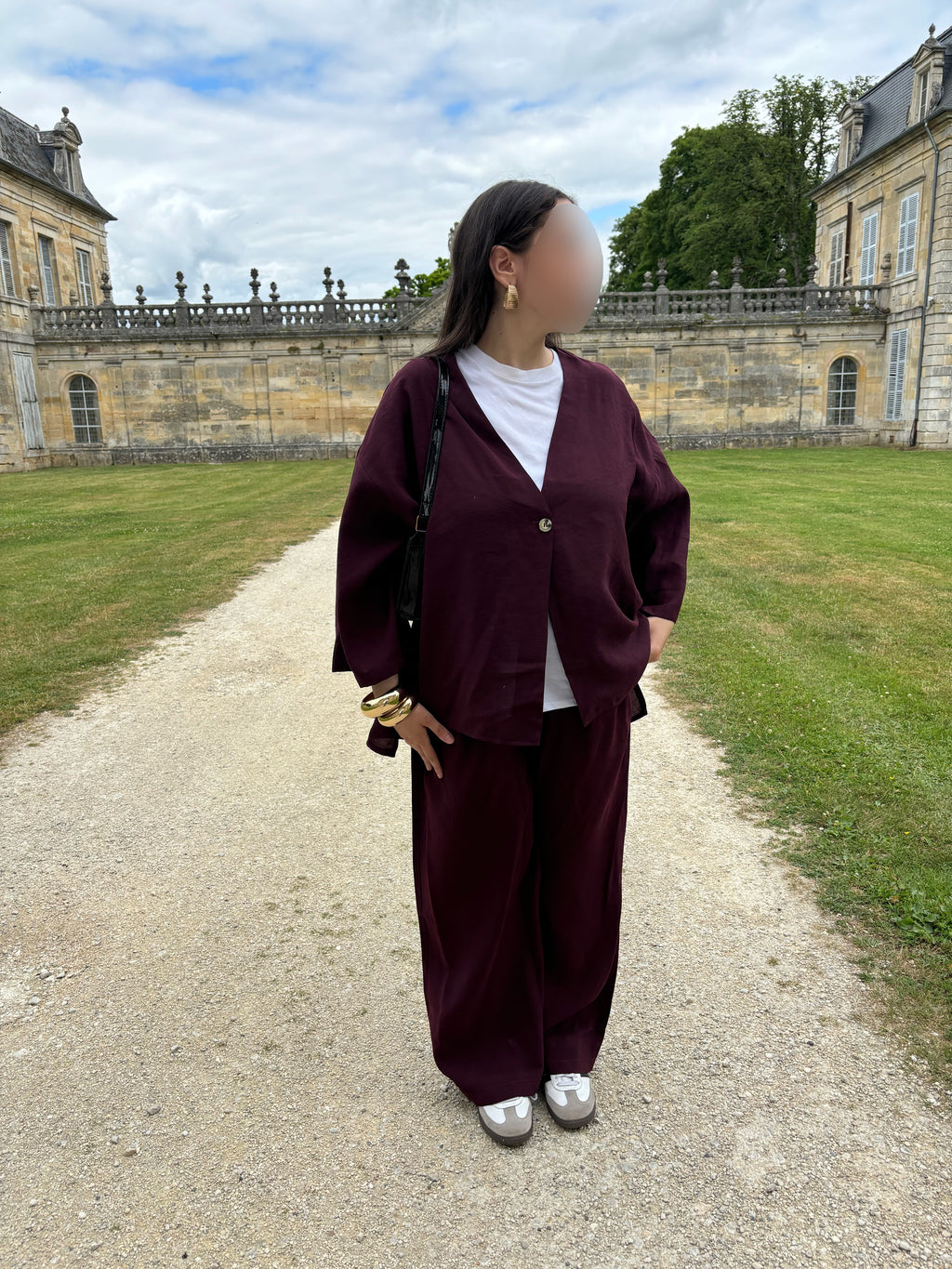 Ensemble bordeaux
