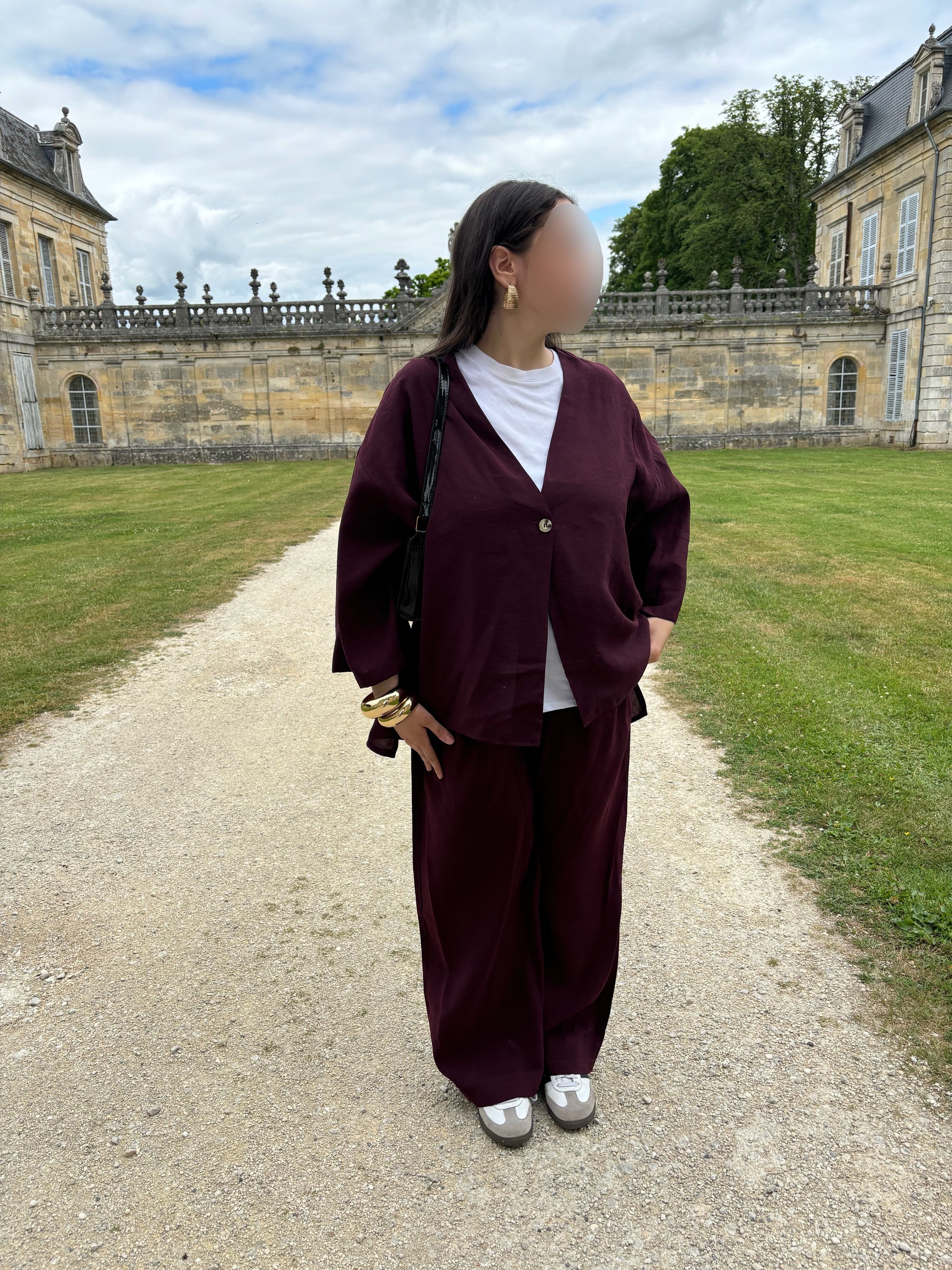 Ensemble bordeaux