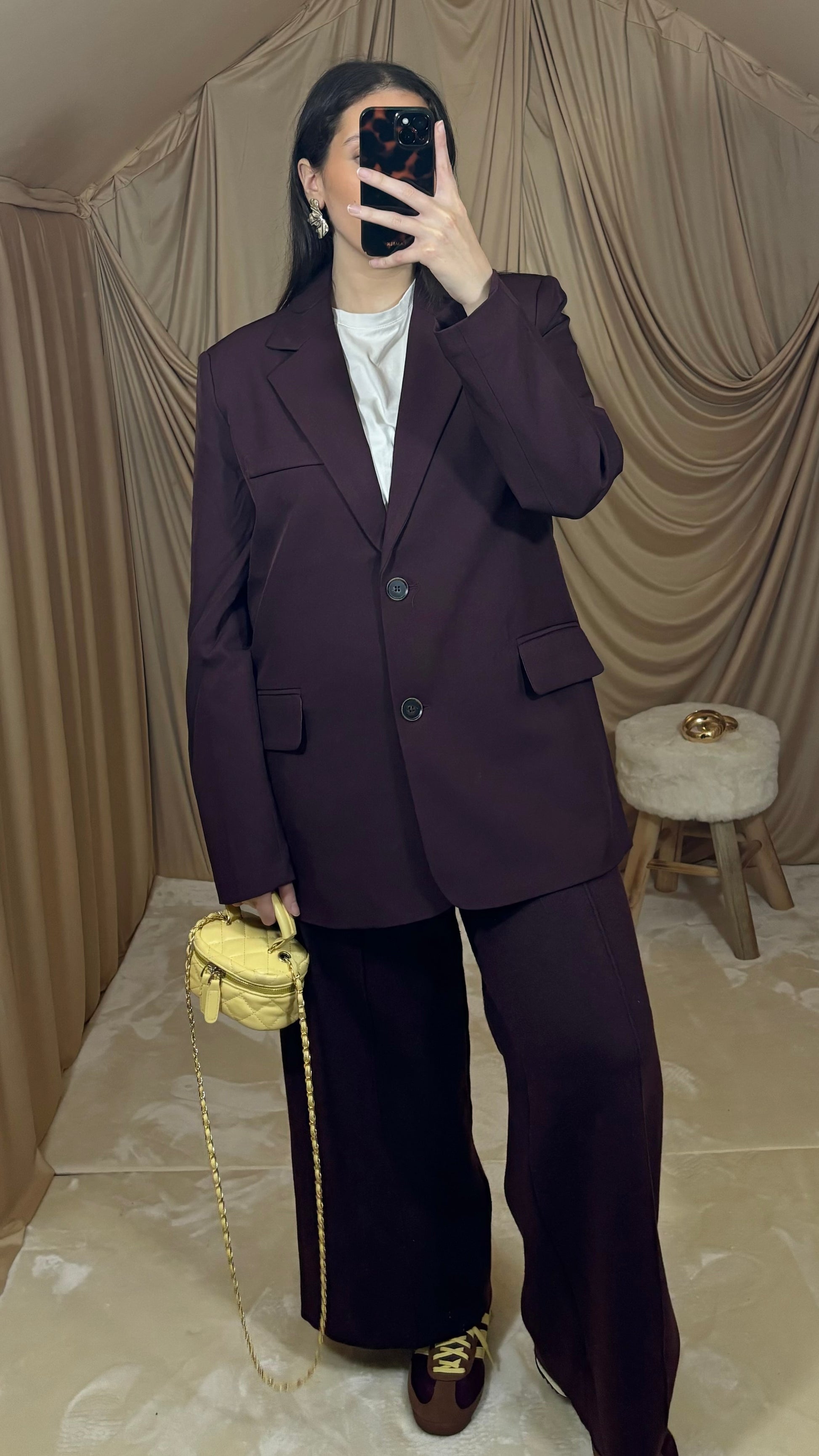 Blazer bordeaux