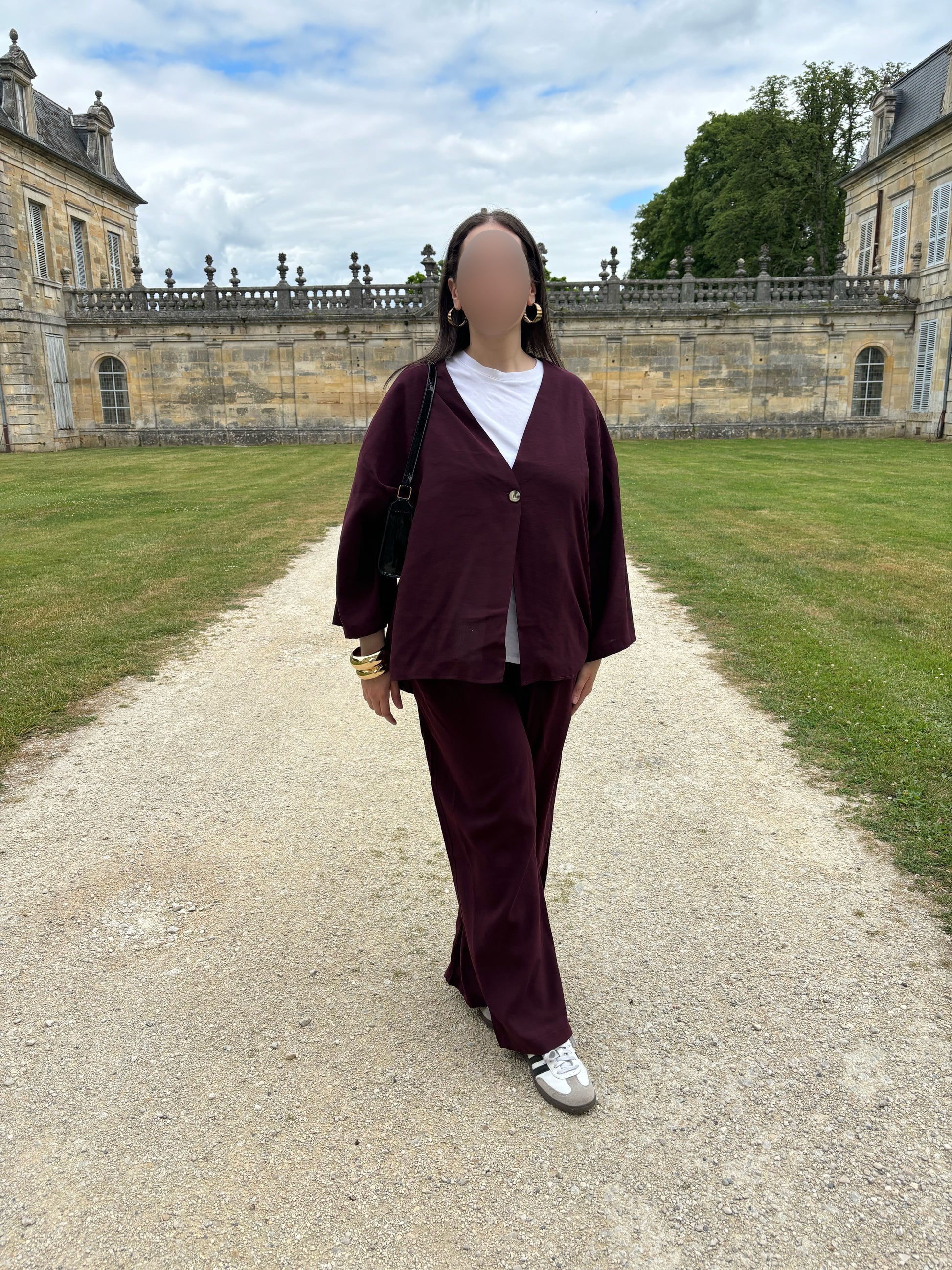 Ensemble bordeaux