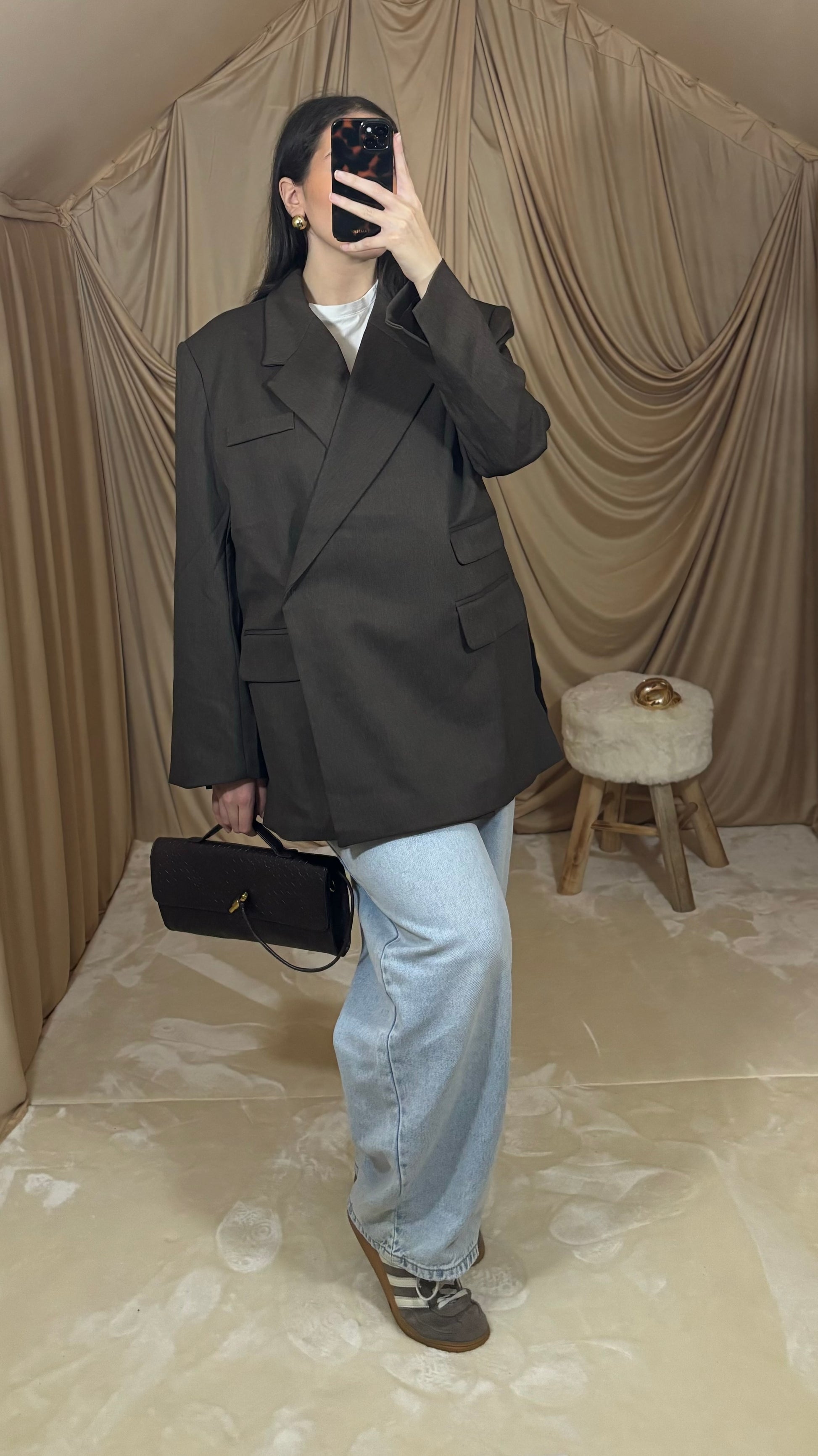 Blazer marron